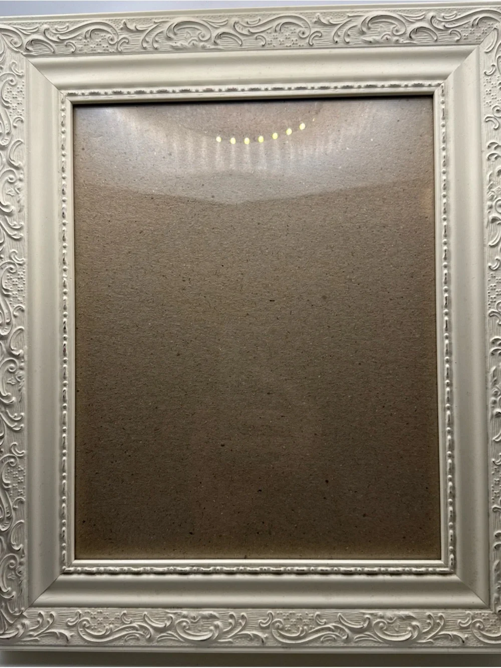 Ornate Cream Decorative Picture Frame - Classic Home Accents 8x10